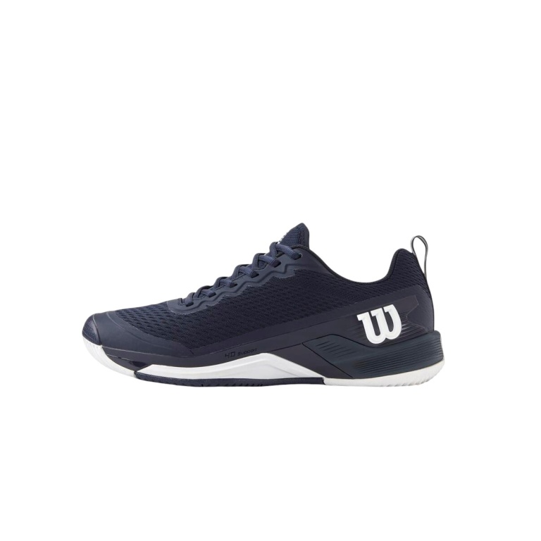 Buty tenisowe Wilson Rush Pro 4.5 Allcourt (stabilność) 2025 granatowe męskie